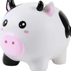 Tirelire animal en plastique Vache