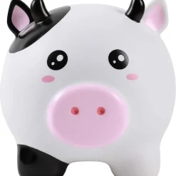 Tirelire animal en plastique Vache