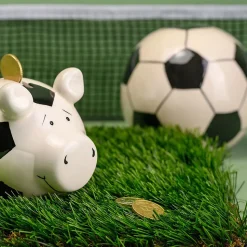 Tirelire en céramique ballon de foot