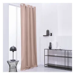 TODAY Rideau Isolant Thermique Essential Uni - 140 x 240 cm - Rose des sables