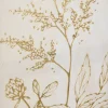 Toile 3D Beryl blanc 30x60cm- Modèle B- Atmosphera