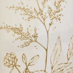 Toile 3D Beryl blanc 30x60cm- Modèle B- Atmosphera