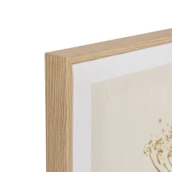 Toile 3D Beryl blanc 30x60cm- Modèle B- Atmosphera