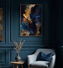 Toile décorative avec cadre Andromeda 60x4x90 cm Modèle 1