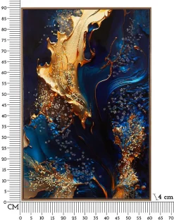 Toile décorative avec cadre Andromeda 60x4x90 cm Modèle 1