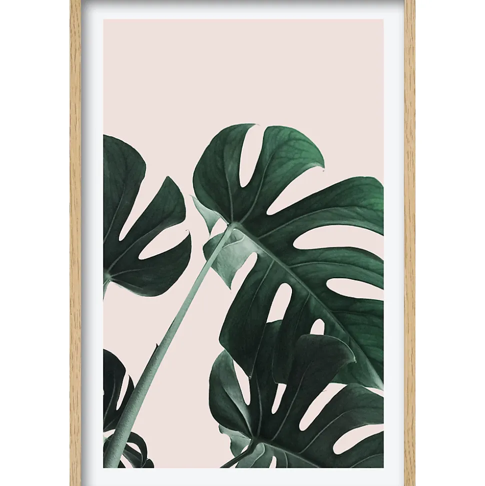 Toile imprimée botanica végétal l.60 x H.90 cm
