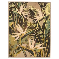 Toile imprimée Daphne - bois - 58x78 cm - Atmosphera