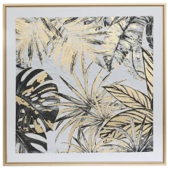 Toile imprimée encadrée Ava 50x50cm- Multicolore- Atmosphera