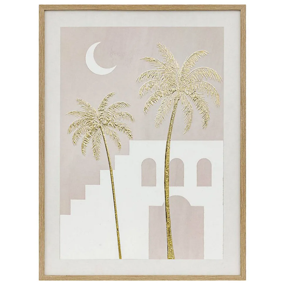 Toile imprimée encadrée Melinda 45x60cm - Atmosphera