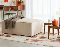 Topaze - pouf - en tissu - Best Mobilier