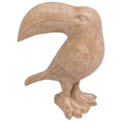 Toucan Exotic panama H.30cm résine naturel - Atmosphera