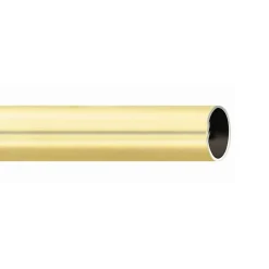 Tringle à rideau métal diamètre 20 mm (200 cm - Doré)
