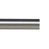 Tringle à rideau métal diamètre 20 mm (200 cm - Gris foncé mat)