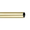 Tringle à rideau métal diamètre 20 mm (150 cm - Doré Vieilli)