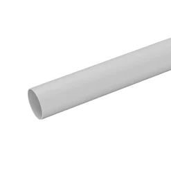 Tringle à rideau Anafi métal blanc mat Ø28 x L.200cm GoodHome