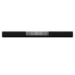 Tringle à rideau coudée Araxos métal noir Ø19mm GoodHome