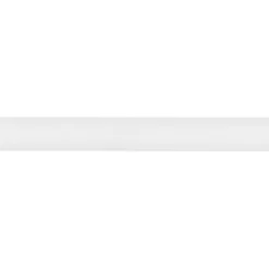Tringle à rideau en bois blanc mat Ø2,8 x L.250cm Mobois