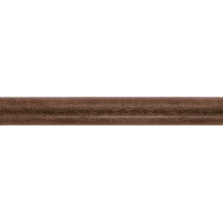 Tringle à rideau en bois chêne foncé Ø.2,8 x L.150cm Mobois
