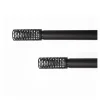 Tringle à Rideau, Extensible 1m20 à 2m10, Diamètre 25 à 28 mm, Noir, Contemporaine, Kit complet