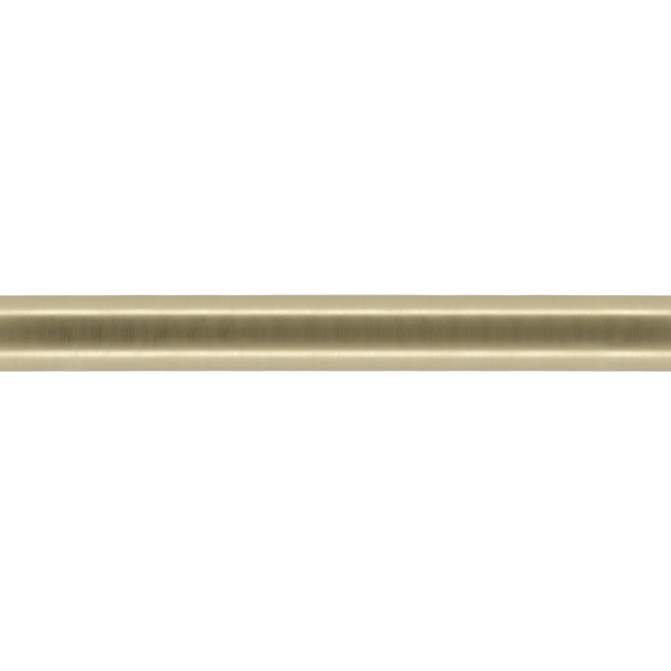 Tringle à rideau métal doré mat Ø.2,8 x L.250cm Mobois