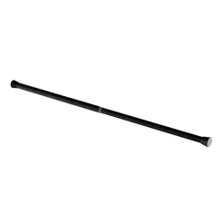 Tringle à rideaux extensible Araxos GoodHome noir mat L.90/120cm