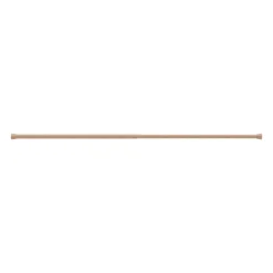 Tringle à rideaux extensible Syros GoodHome effet chêne mat L.120/210cm
