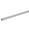 Tringle à rideaux GoodHome Olympe L.300cm ⌀19cm chromé
