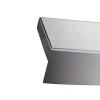 Tringle déco Rail PVC 3 voies avec profil de décoration blanc 200cm