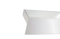 Tringle déco Rail PVC avec profil de décoration blanc 150cm