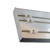 Tringle déco Rail PVC blanc 3 voies de 120cm