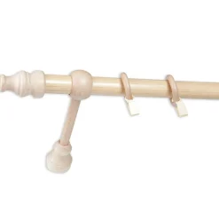 Tringle En Bois diam 28 Mm Pin Simple 300 Cm