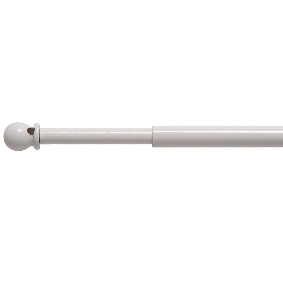 Tringle extensible (40-60 cm - Blanc)