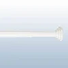 Tringle extensible entre 2 murs sans percage blanc - 140 à 260 cm - Blanc