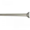 Tringle extensible entre 2 murs sans percage nickel mat - 60 à 90 cm - Nickel mat