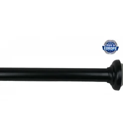 Tringle extensible entre 2 murs sans percage Noir - 90 à 140 cm - Noir