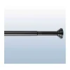Tringle extensible entre 2 murs sans percage Noir - 60 à 90 cm - Noir