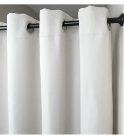 Tringle extensible entre 2 murs sans percage Noir - 140 à 260 cm - Noir
