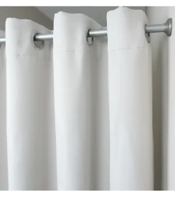 Tringle extensible entre 2 murs sans percage nickel mat - 140 à 260 cm - Nickel mat