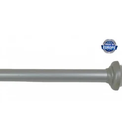 Tringle extensible entre 2 murs sans percage nickel mat - 140 à 260 cm - Nickel mat