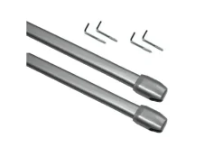 TRINGLES A RIDEAUX EXTENSIBLES ATELIERS28 - EXTENSIBLE 50X80 - GRIS