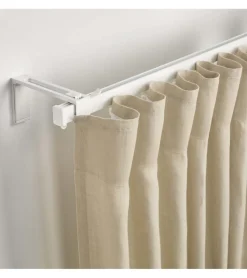 UNIRAIL - Tringle Rail en Aluminium Blanc - L. 1,00 m