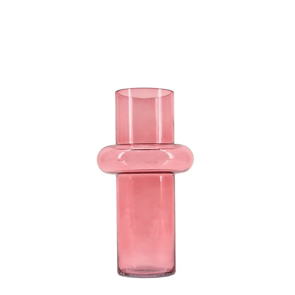 Vase anneau en verre 25cm, Gorka