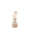 Vase avec fleurs séchées style bohème 25cm
