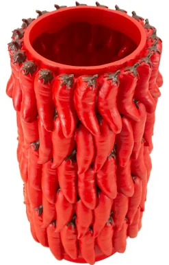 Vase Chili Design épicé et moderne Diamètre 20 x 34 cm