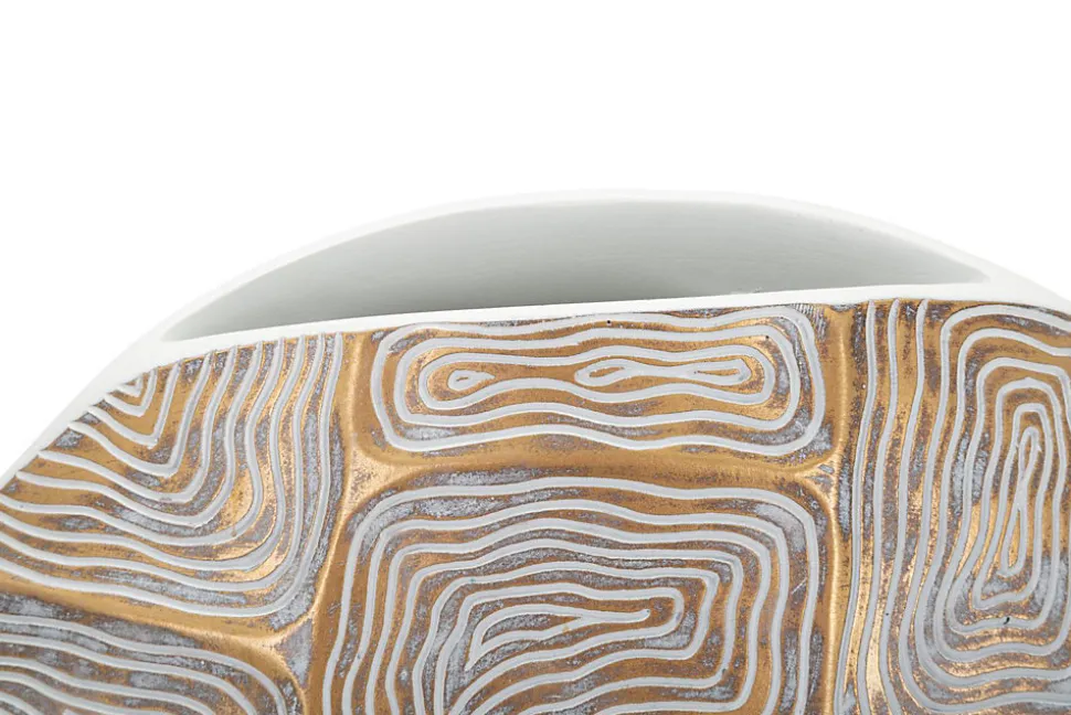 Vase Éclips Petit vase moderne Dimensions 36x11x34,5 cm