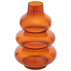 Vase Clothilde ambre H22cm - Atmosphera
