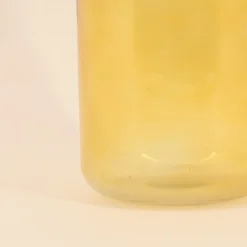 Vase coloré jaune et rose 20cm