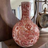 Vase céramique corail Dragon 53x38cm