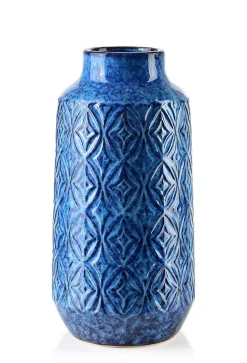 Vase céramique MONDEX YARINE 8,5x31 cm Dark 1 pièce