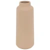 Vase céramique Rily beige nude H.30cm Atmosphera